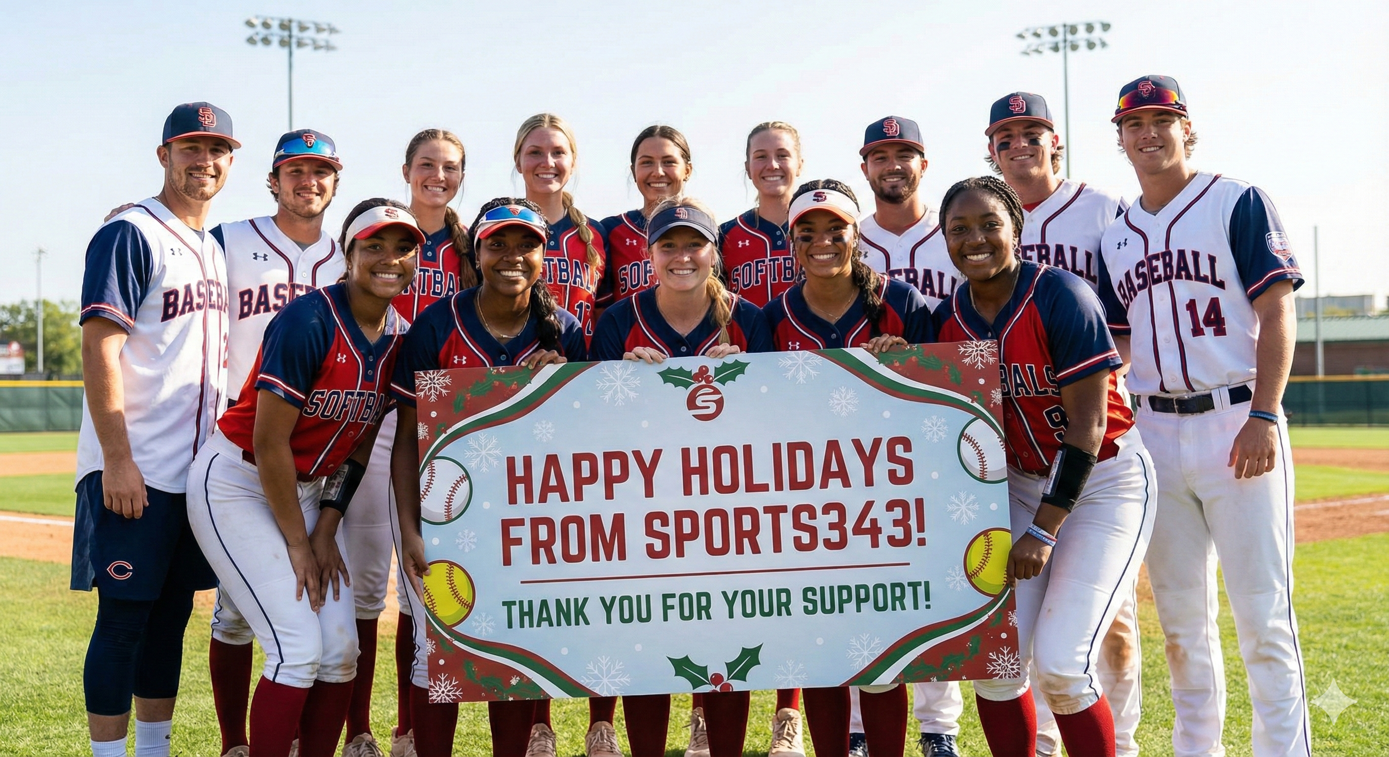 Happy Holidays from the Team at Sports343!