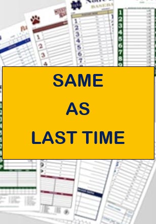 Dugout Charts - Custom